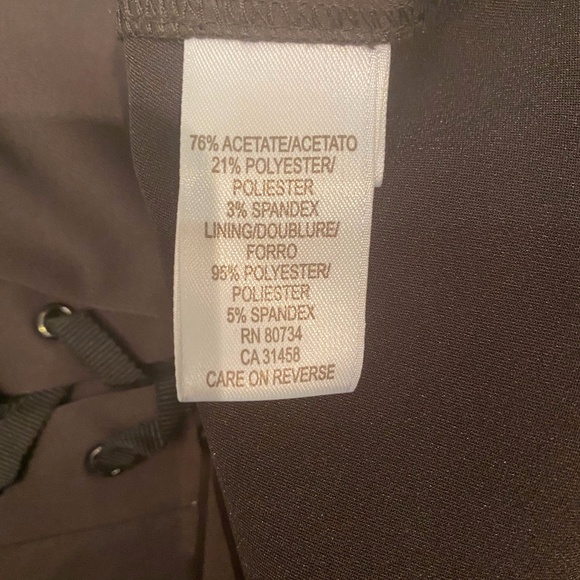 BCBG Little Black Dress Sz 2 - Picture 7 of 7